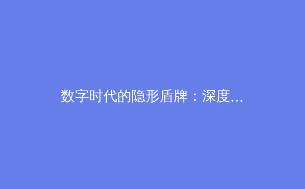 数字时代的隐形盾牌：深度解析全球VPN技术演进与隐私保护新趋势 - 3